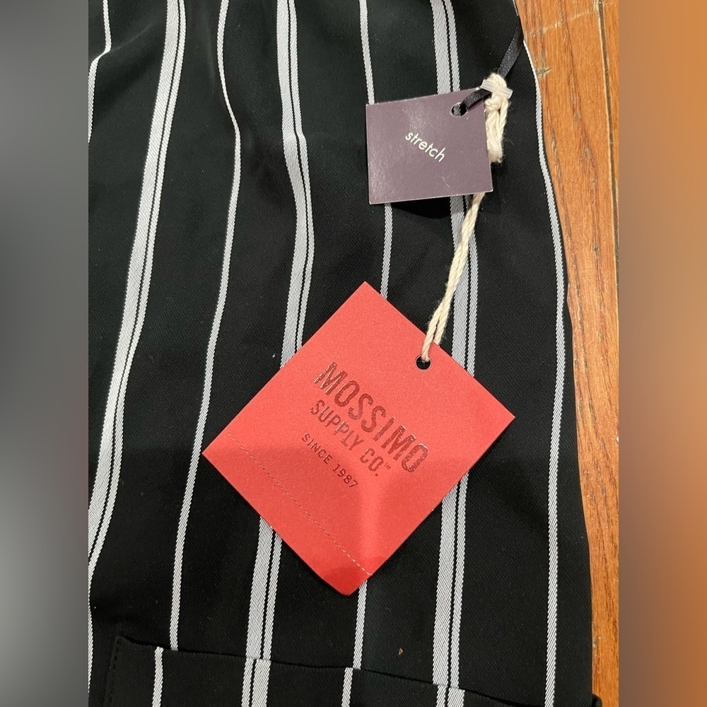 Mossimo Supply Co. Black and White Striped Blouse - Picture 3 of 11